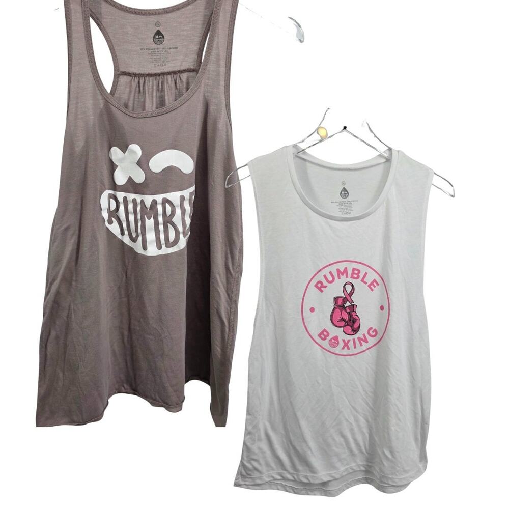 Rumble Workout Tops XL Lot of 2